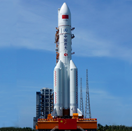 Space Force Tracking Reentry of China’s Long March 5B Rocket
