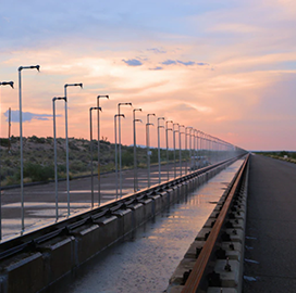 USAF Concludes Holloman Air Force Base Test Track Modernization Project