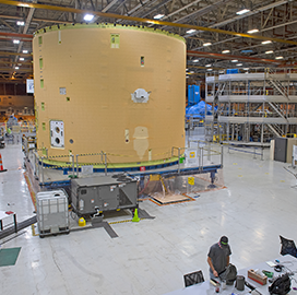 Core Stages for Crewed NASA Artemis Missions Now Under Production