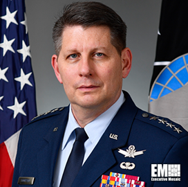 DOD Plans To Replace DMSP Weather Satellites Within Five Years; Gen. David Thompson Quoted