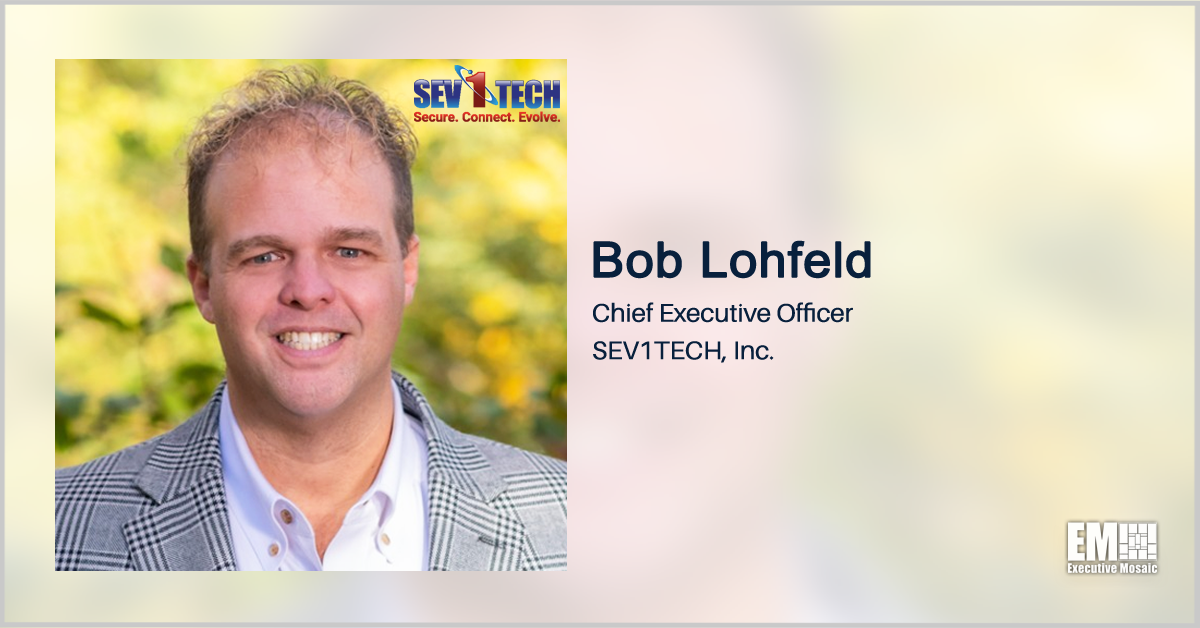 Sev1Tech Completes Acquisition of Geocent; CEO Robert Lohfeld Quoted