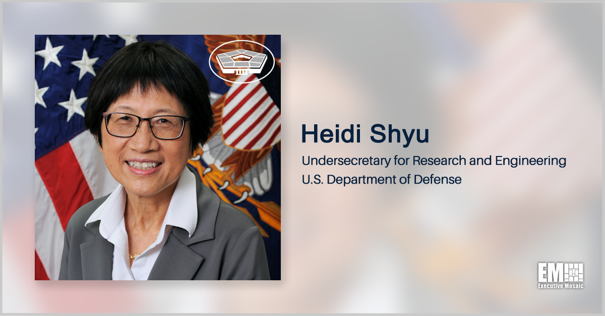 Heidi Shyu Highlights Need for Database of DOD’s Innovation Activities