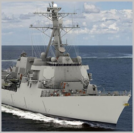 New Navy Flight III Destroyer Christened at HII’s Mississippi Facility; Adm. Michael Gilday Quoted