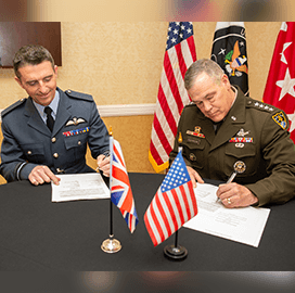 US, UK Militaries Agree to Cooperate More in Space
