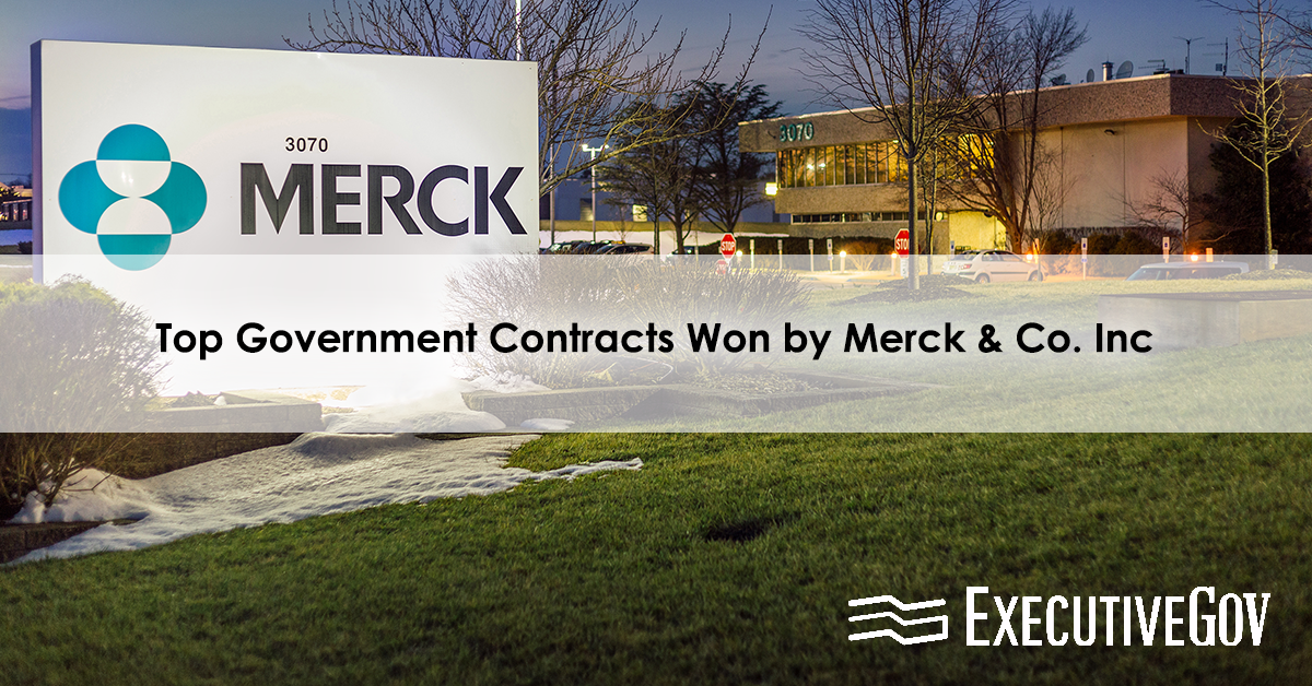 Top 3 Government Contracts Won by Merck & Co. Inc
