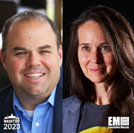 SGT’s John Ustica & CISA’s Jen Easterly Gain Recognition for 2023 Wash100 Award Wins