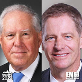 Executive Mosaic Profiles 2023 Wash100 Award Winners Frank Kendall & Lou Von Thaer