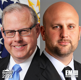 DOD CIO John Sherman & Booz Allen EVP Steve Escaravage Celebrated for 2023 Wash100 Inductions