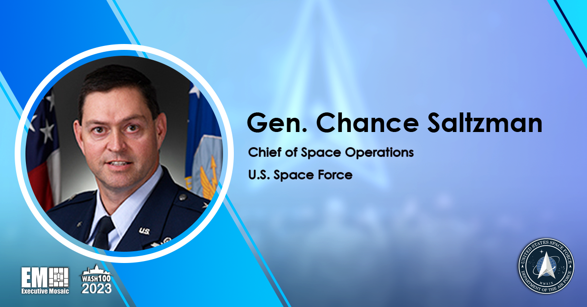 Gen. Chance Saltzman Calls for Shifts in Mindsets and Methods to Keep Pace With Space Domain Challenges