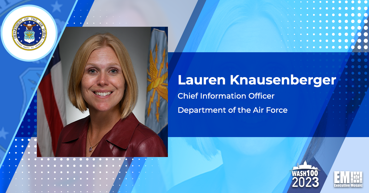 Lauren Knausenberger: Air Force Eyes Shifting Platform One to Joint Warfighting Cloud Capability