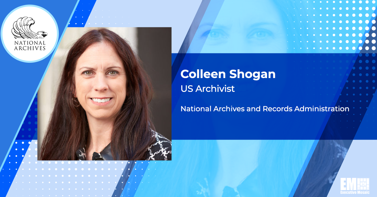 Colleen Shogan Confirmed to Lead National Archives & Records Administration