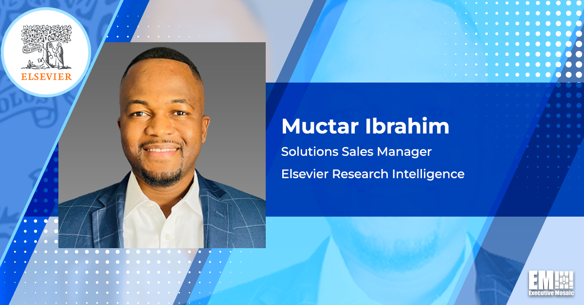 Elsevier’s Muctar Ibrahim Talks Leadership Strategy, Business Challenges & More