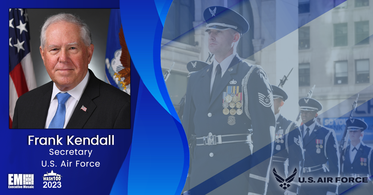 Frank Kendall: Air Force Working With 2 Vendors on Next-Gen Air Dominance Program