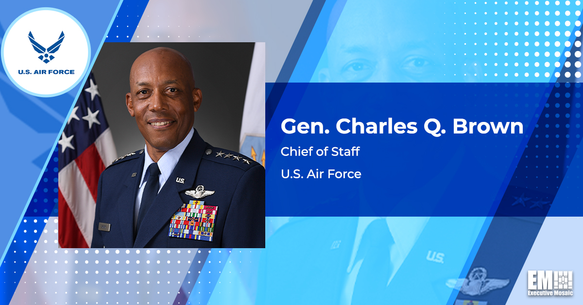 Gen. Charles Brown Nominated to Lead Joint Chiefs of Staff