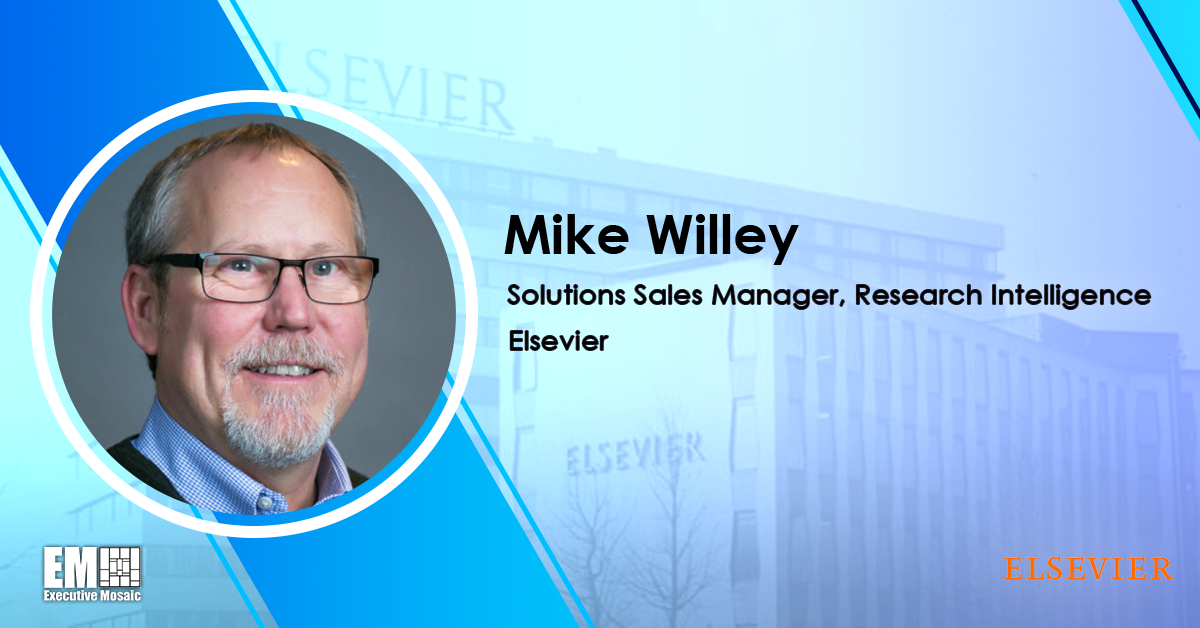 Elsevier’s Mike Willey Talks Career Values, Offers Advice for Up-and-Comers