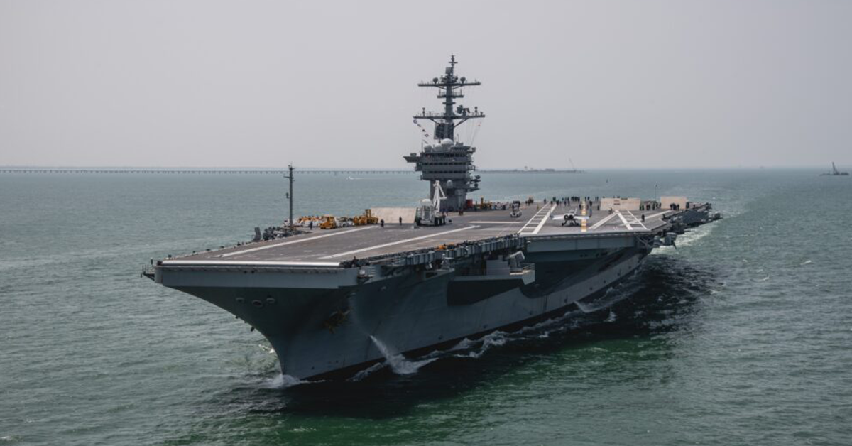 HII Shipbuilding Business Completes RCOH & Redelivery of USS George Washington