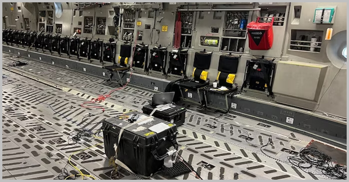 Air Force, MIT Demo Real-Time Magnetic Navigation on C-17A Transport Aircraft