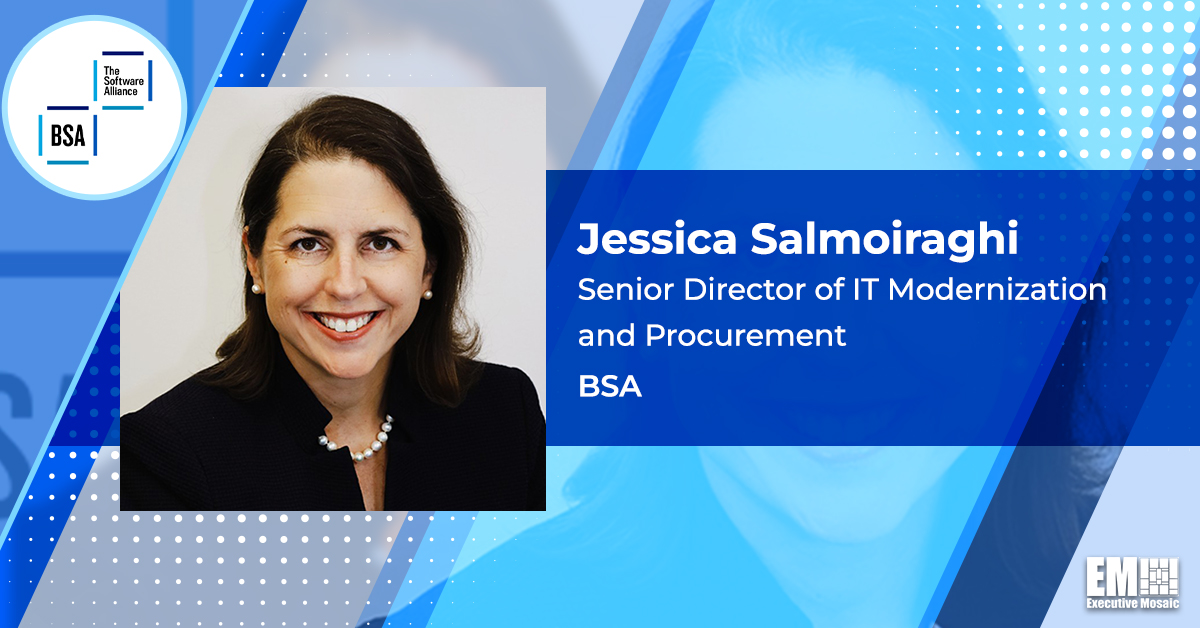 Jessica Salmoiraghi Appointed BSA Senior Director of IT Modernization & Procurement