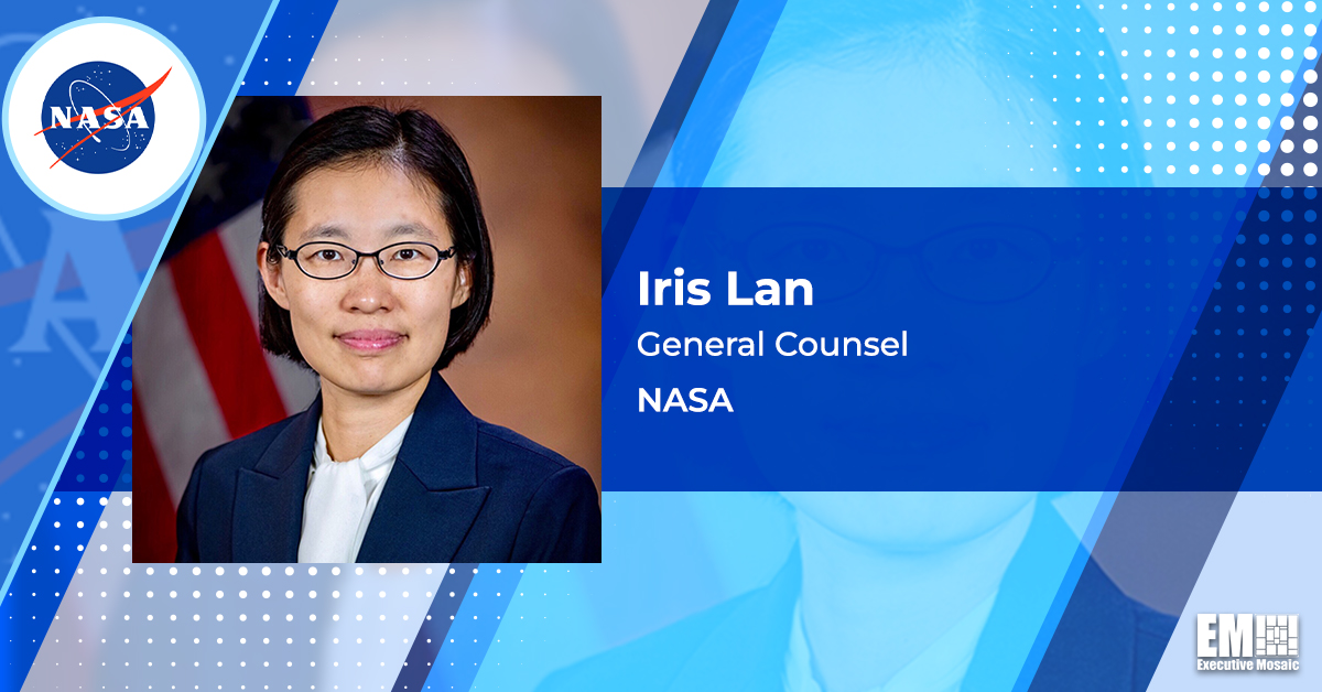 Former DOJ Attorney Iris Lan Assumes General Counsel Role at NASA
