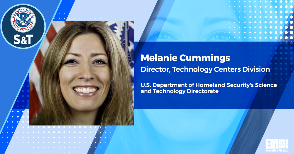 Melanie Cummings: AI, Cyber Included in DHS S&T Directorate’s Technology Centers Research Agenda