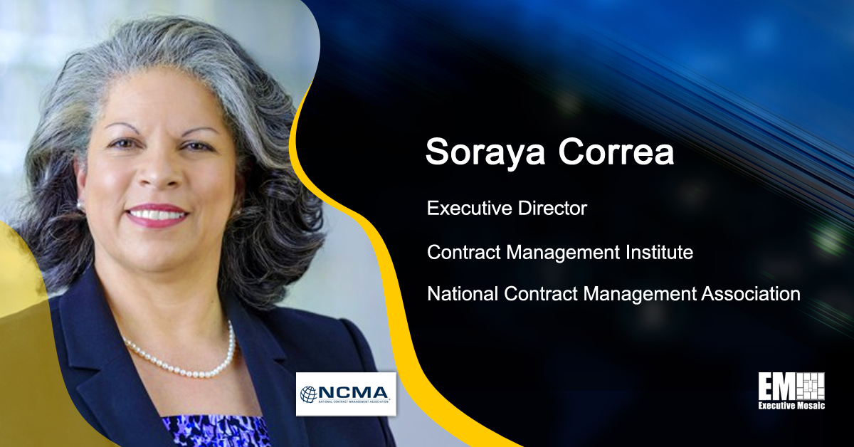 Former DHS Official Soraya Correa Named Contract Management Institute Executive Director
