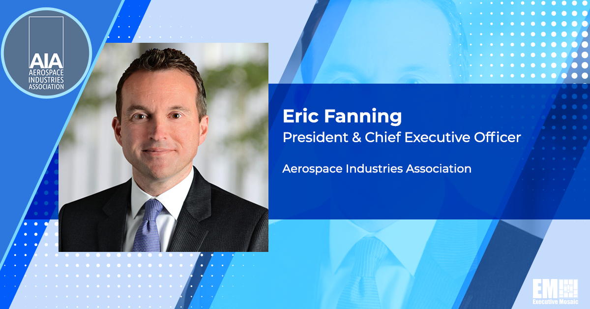 AIA Issues Global Supply Chain Agenda, White Paper on Critical Minerals; Eric Fanning Quoted