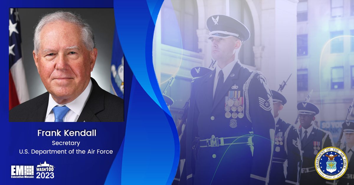 Frank Kendall: USAF Looking at Potential Military Applications of Generative AI