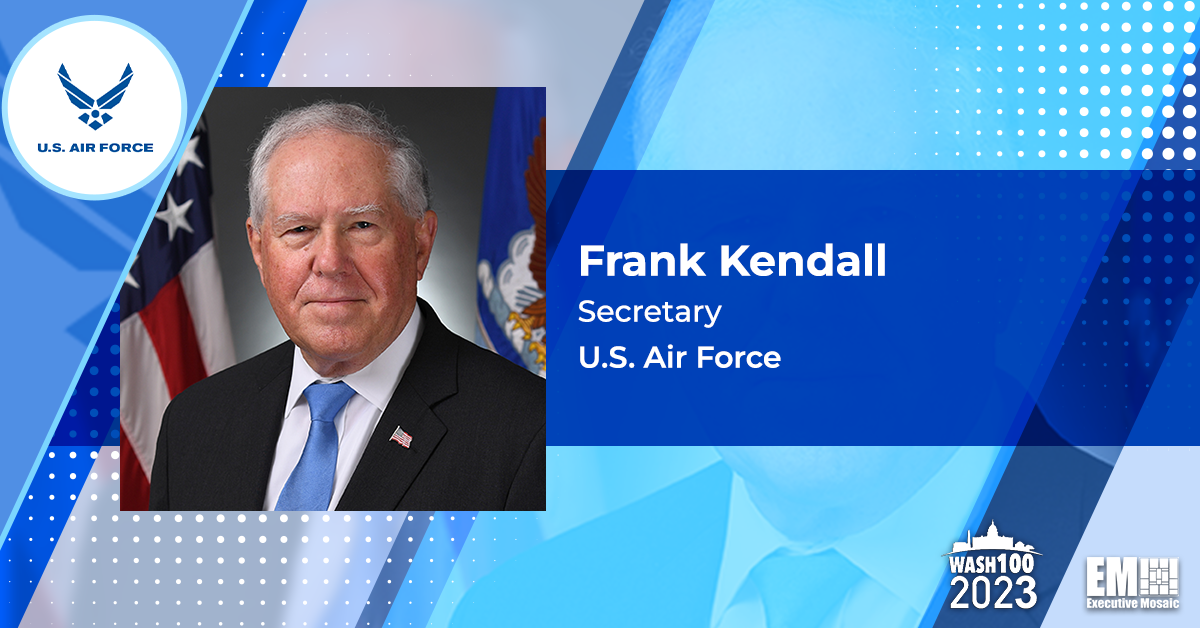 Frank Kendall: Congress Should Back DOD Tech Program Acceleration Measure