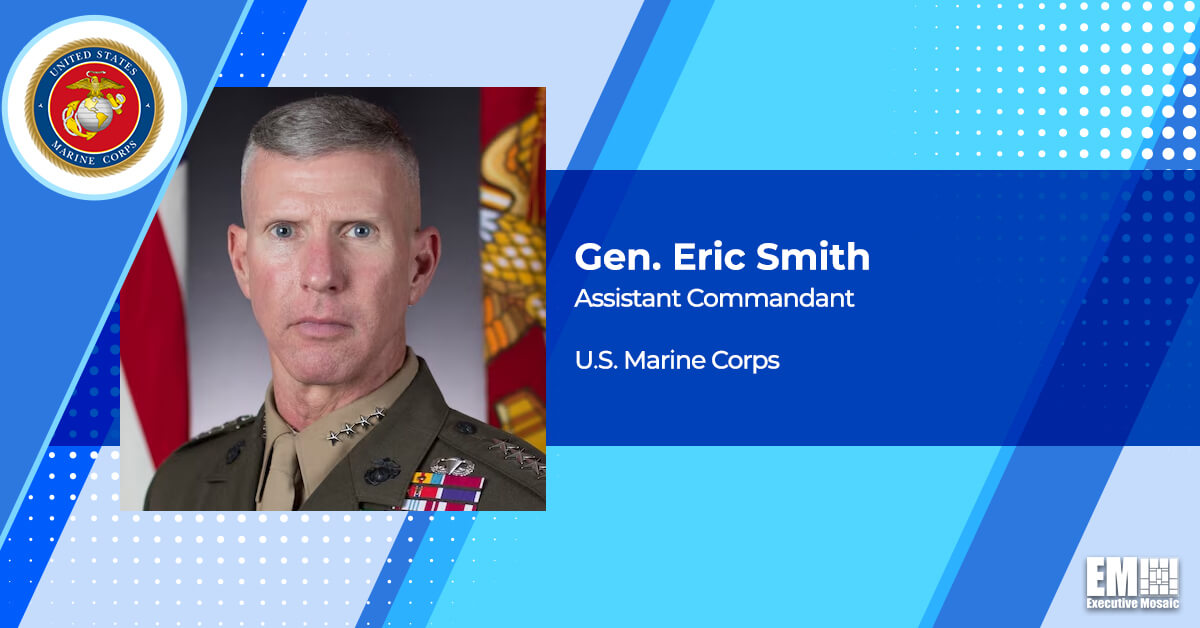 Gen. Eric Smith Takes Over as Marine Corps Acting Commandant