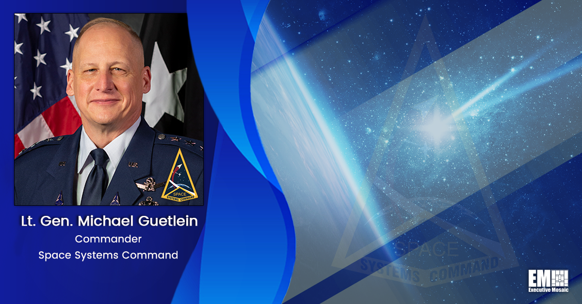 Lt. Gen. Michael Guetlein Nominated as Vice Chief of Space Operations