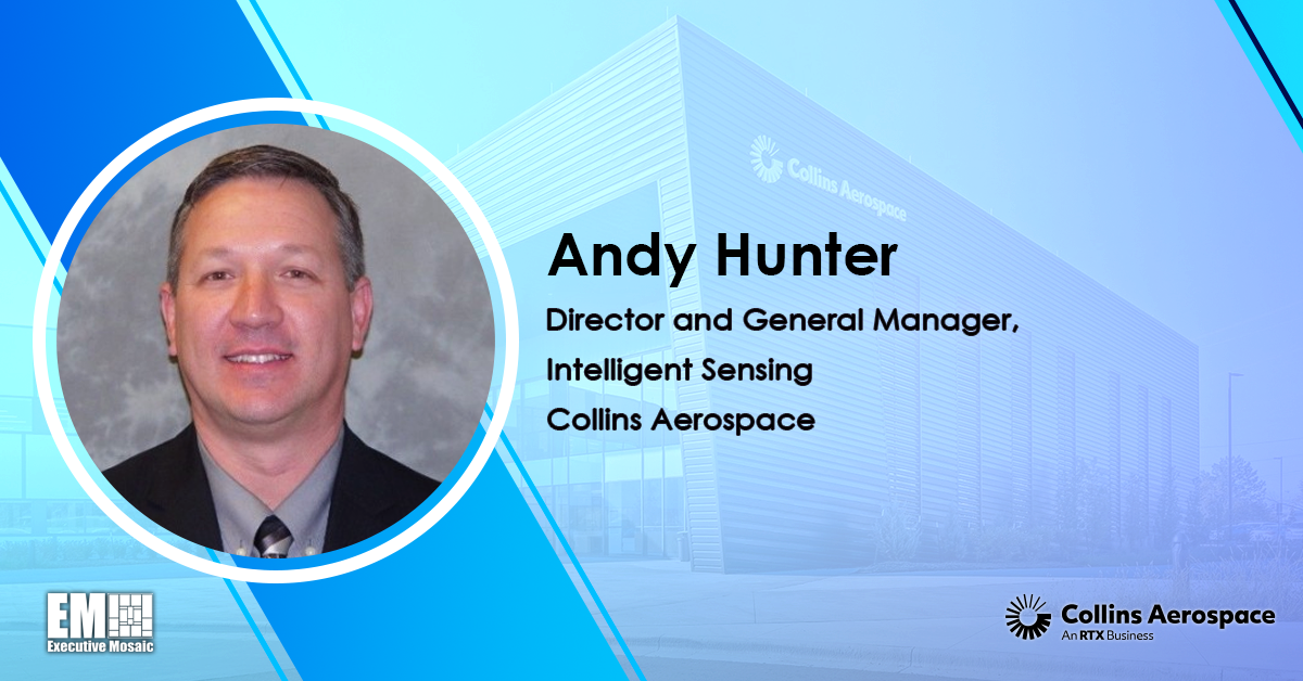 Collins Aerospace Concludes Flight Testing for MS-110 System; Andy Hunter Quoted