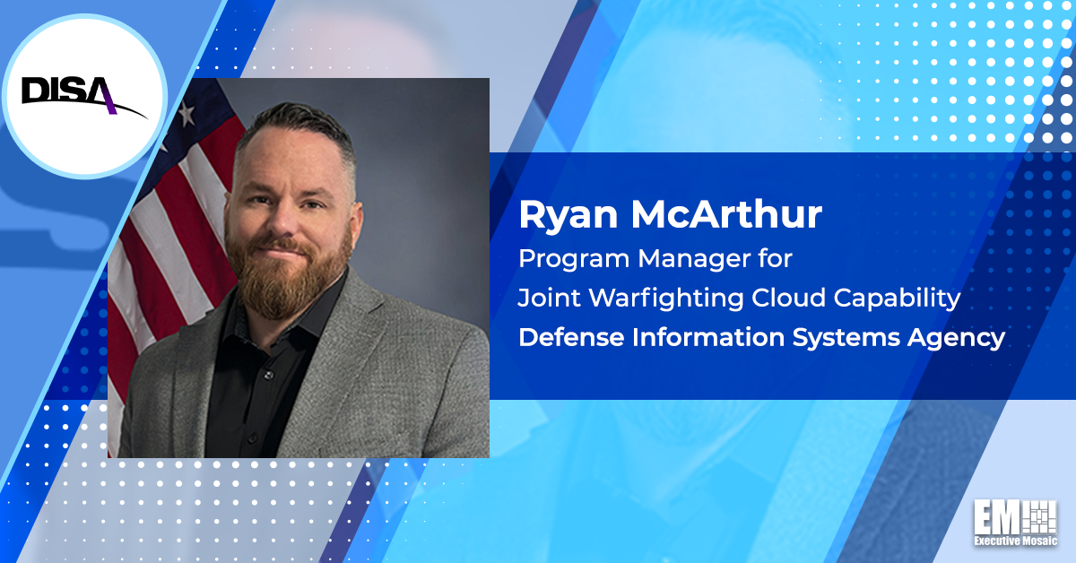 Pentagon, Intelligence Community to Share Secret Cloud Services; Ryan McArthur Quoted