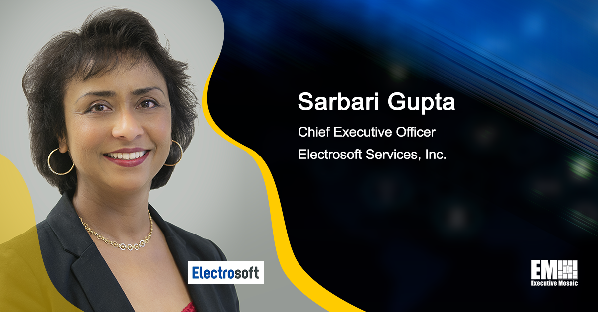 Electrosoft Books $38M BEP Contract for Cybersecurity Services; Sarbari Gupta Quoted