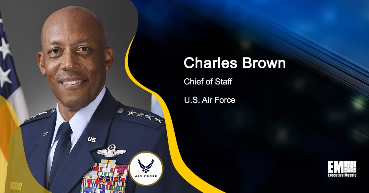 USAF Transitions Vice Commander Titles to Deputy Commander; Gen. Charles Brown Quoted