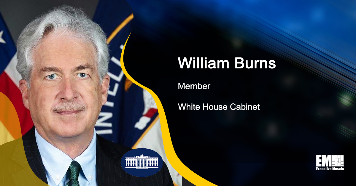 CIA Director & Wash100 Winner William Burns to Join White House Cabinet