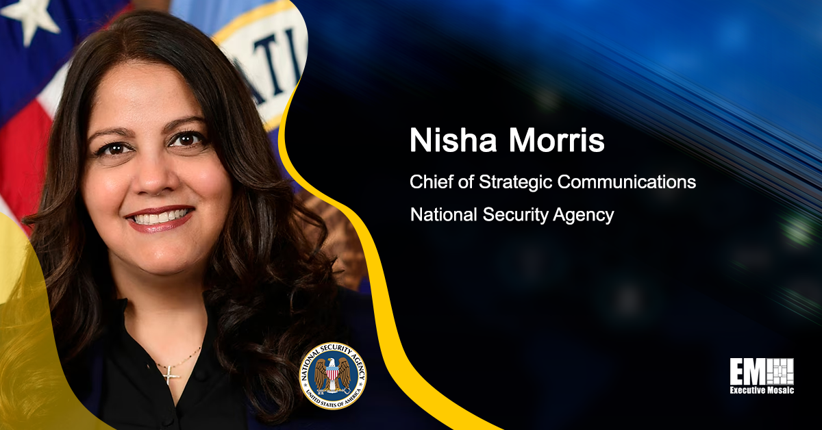 Nisha Morris Named NSA Chief of Strategic Communications; Gen. Paul Nakasone Quoted