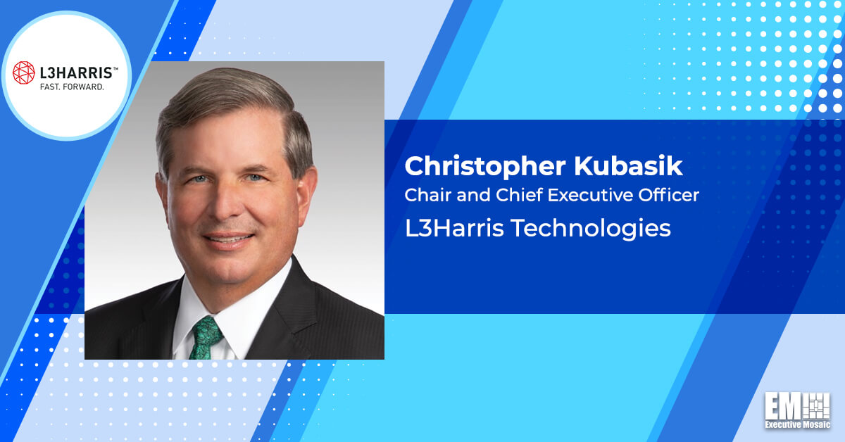 L3Harris Closes Acquisition of Aerojet Rocketdyne; Chris Kubasik Quoted