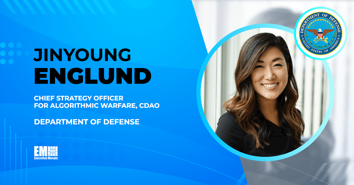 Jinyoung Englund Named Chief Strategy Officer for Algorithmic Warfare at CDAO