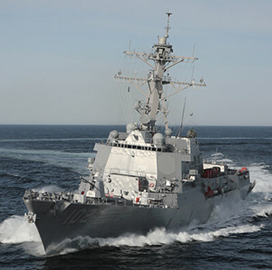 Navy Installs Automated Energy Monitoring Tools Onboard Arleigh Burke-Class Destroyers