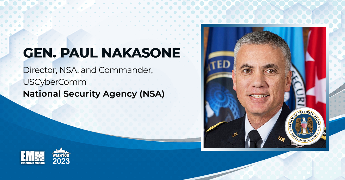 Gen. Paul Nakasone: NSA Creating AI Security Center