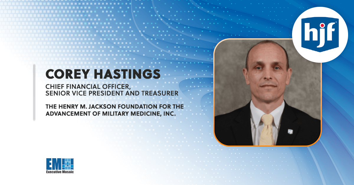 HJF’s Corey Hastings Discusses Career Background, Leadership Values & GovCon Business Challenges
