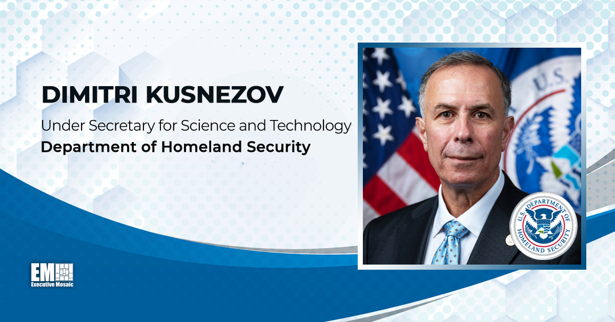 DHS S&T Undersecretary Dimitri Kusnezov Discusses Initiatives to Commemorate Cybersecurity Awareness Month
