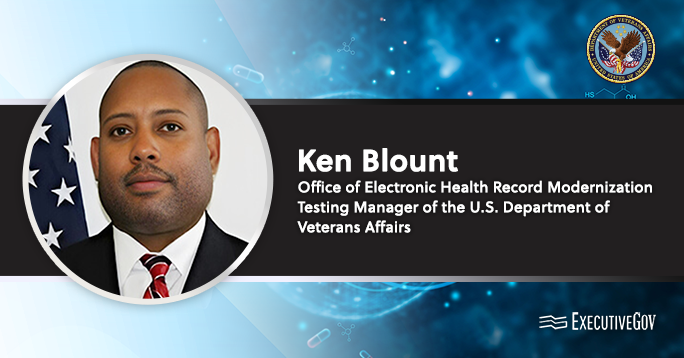Ken Blount, OEHRM Testing Manager of the U.S. Department of Veterans Affairs