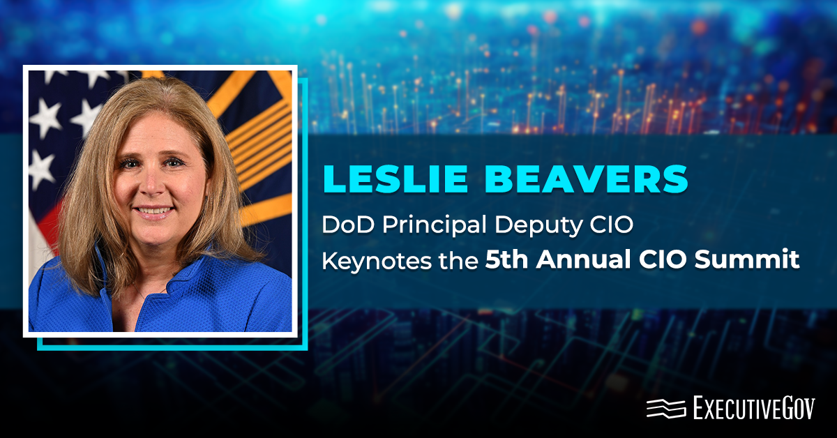 Leslie Beavers: DoD Principal Deputy CIO Keynotes the 5th Annual CIO Summit