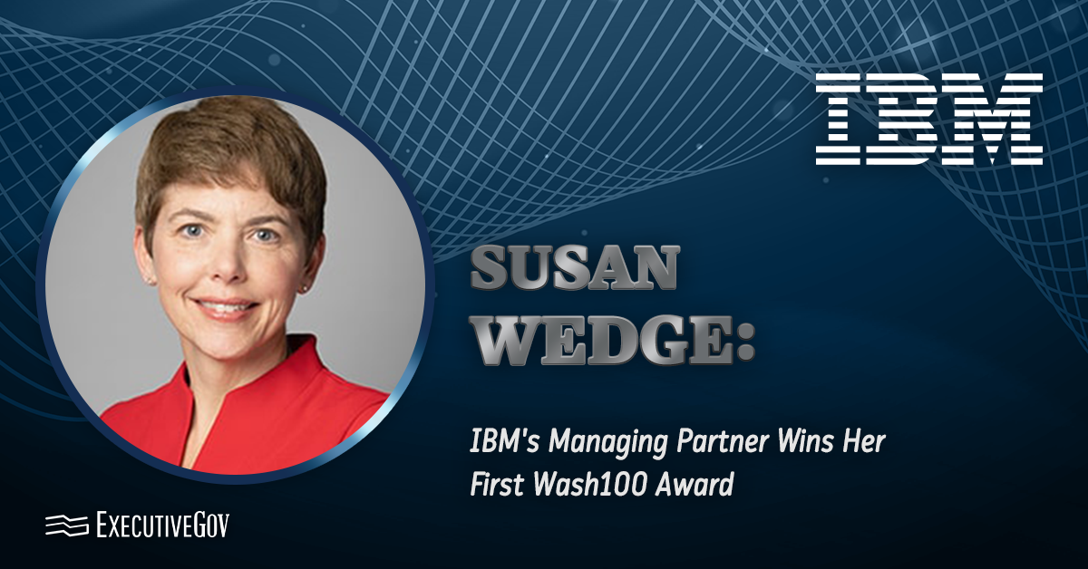 Susan Wedge: IBM’s Managing Partner Wins Her First Wash100 Award