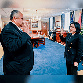 Anne Bonfante Gebhards Sworn in as Deputy Under Secretary of the Navy for Policy