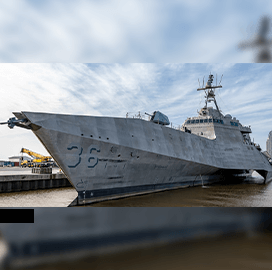 Navy Receives Future USS Kingsville (LCS 36) From Austal USA