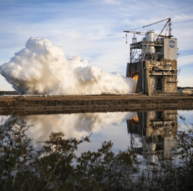 NASA Concludes Latest Hot Fire Test of RS-25 Certification Engine