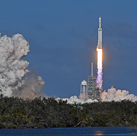 SSC, SpaceX Prepare Falcon Rocket for National Security Space Launch Mission