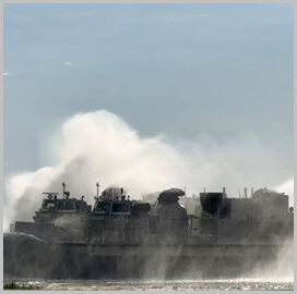 Textron Delivers New Landing Craft Air Cushion Vehicle to Navy